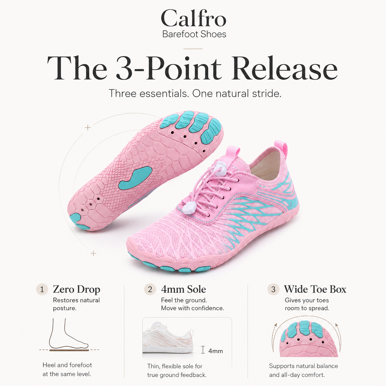 Calfro 3-Point Release infographic